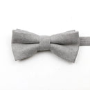 Casual Suede Finish Bow Tie