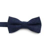 Casual Suede Finish Bow Tie