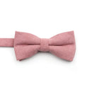 Casual Suede Finish Bow Tie