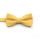 Casual Suede Finish Bow Tie