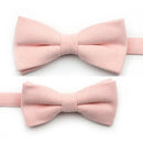 Casual Suede Finish Bow Tie