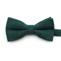 Casual Suede Finish Bow Tie