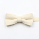 Casual Suede Finish Bow Tie